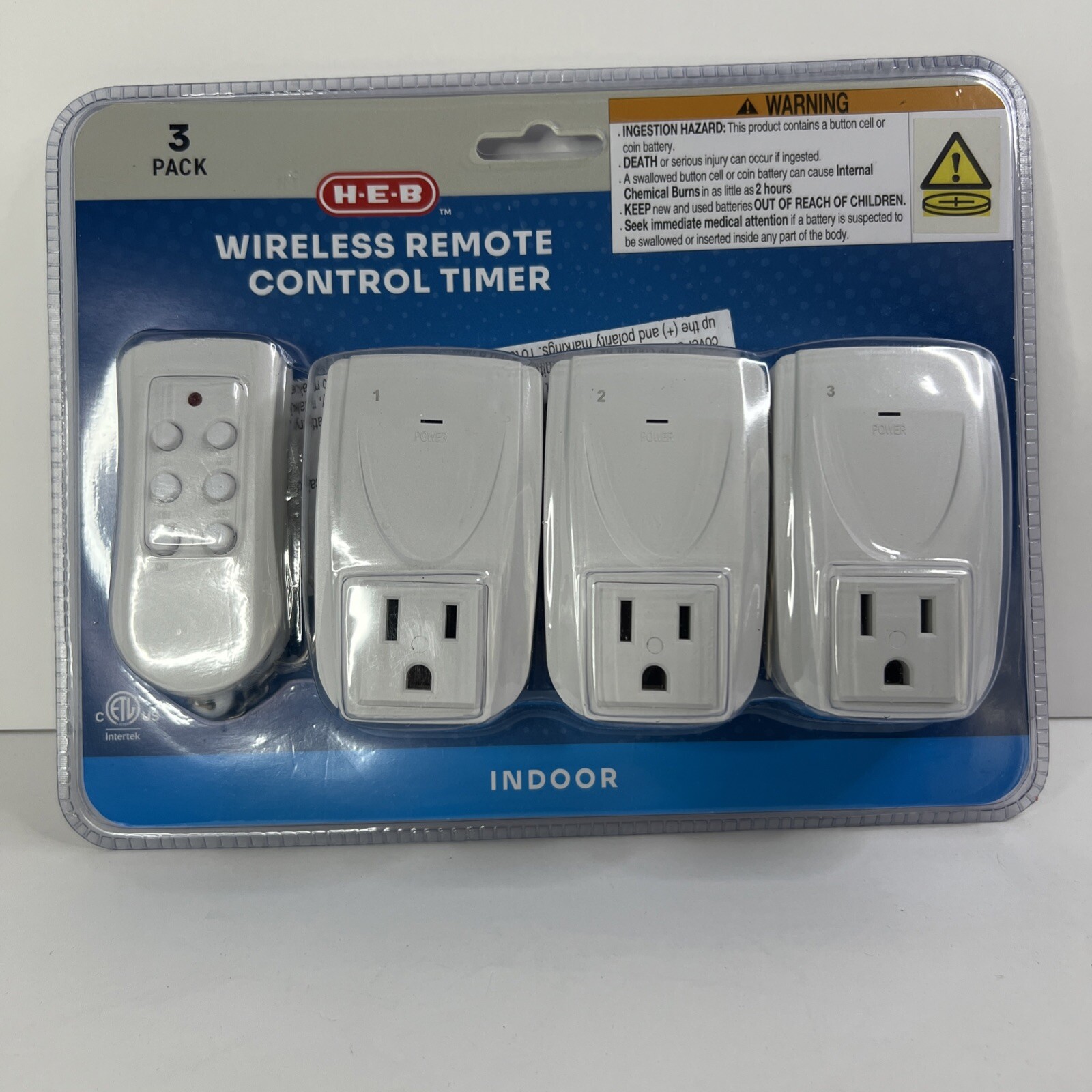 Holiday LivIng Indoor Wireless Remote System 3 Pack Receiver & 1 Remote #004847