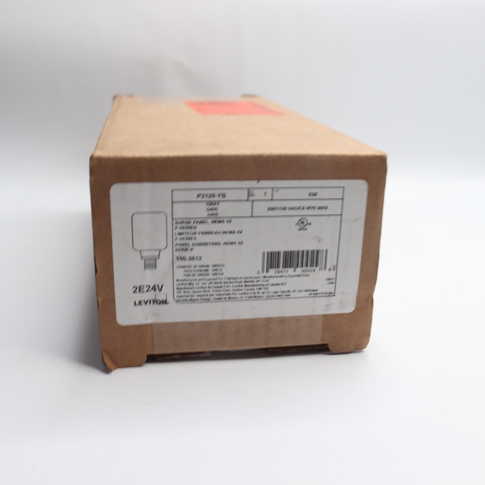 Leviton Type 1 Surge Protective Panel 3-Ph 50kA per Phase 208Y/120VAC
