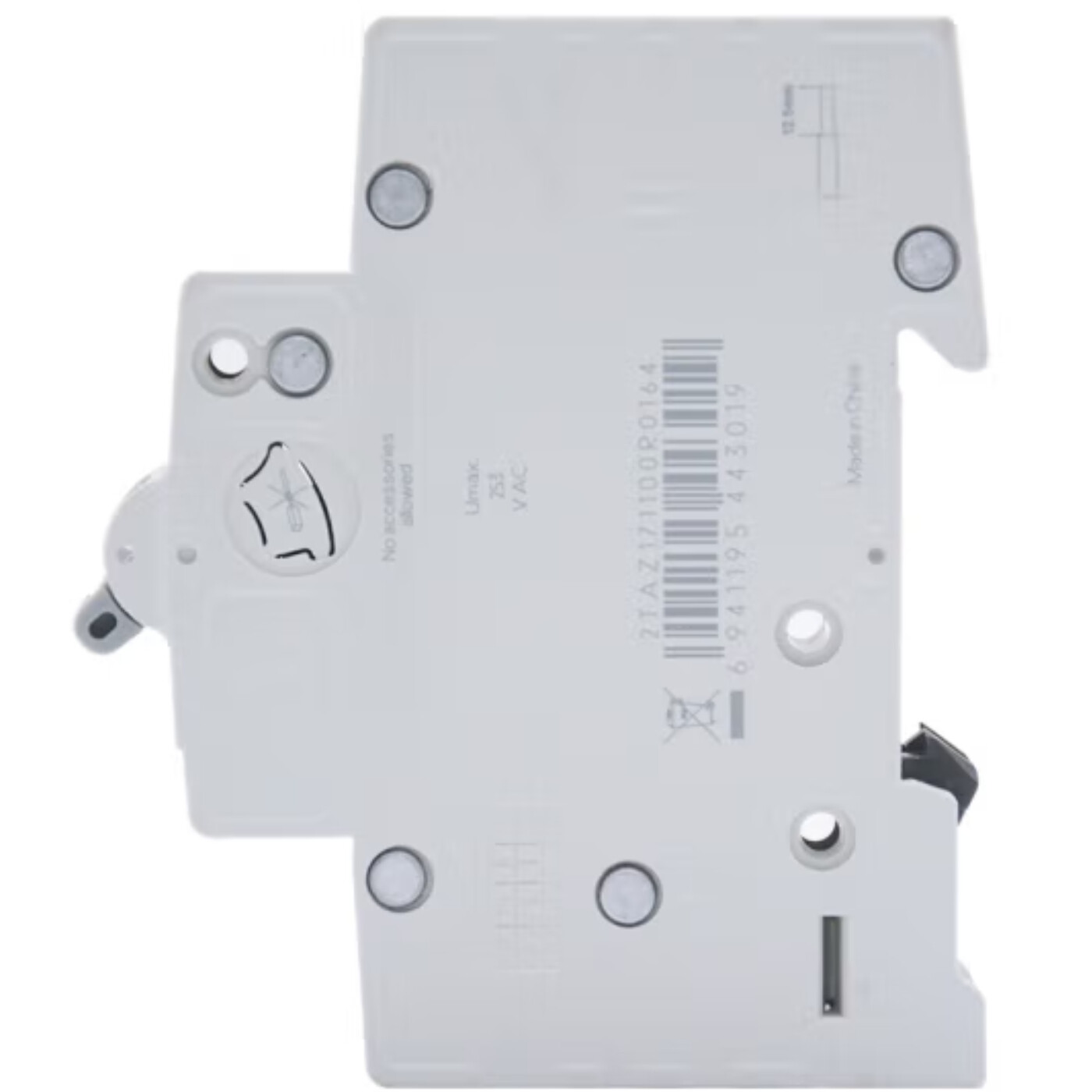 ABB Miniature Circuit Breaker Single Pole 1P 10 20 25 32 40 50 63Amp 4.5KA MCB
