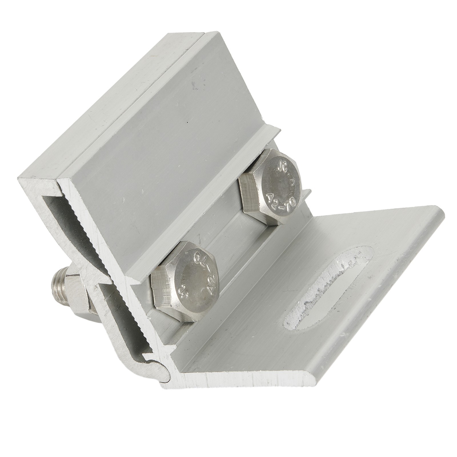 Solar Module Metal Roof Structure with Aluminum Alloy Roof Clamps and Splices