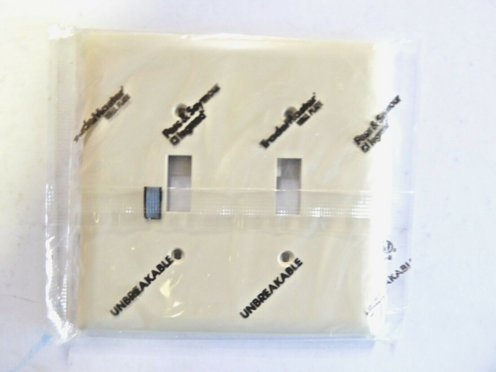 TradeMaster Pass & Seymour TPJ2-LA Two Gang Two Toggle Wallplate pack of 5 New