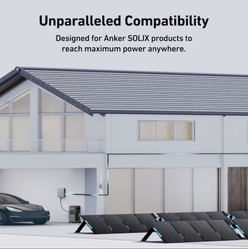 Anker PS400 Solar Panel 400W Foldable Durable Outdoor Power Solution