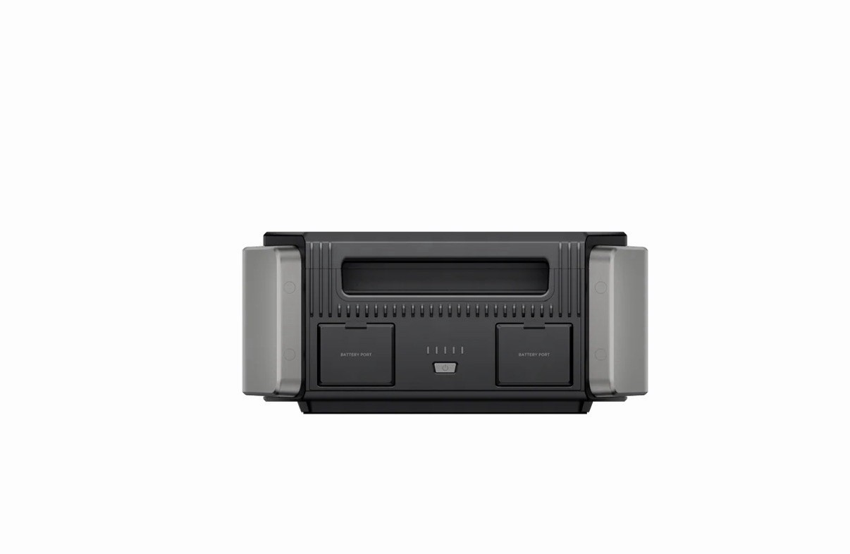 EcoFlow Portable Power Station Battery Module Charger Gray Black