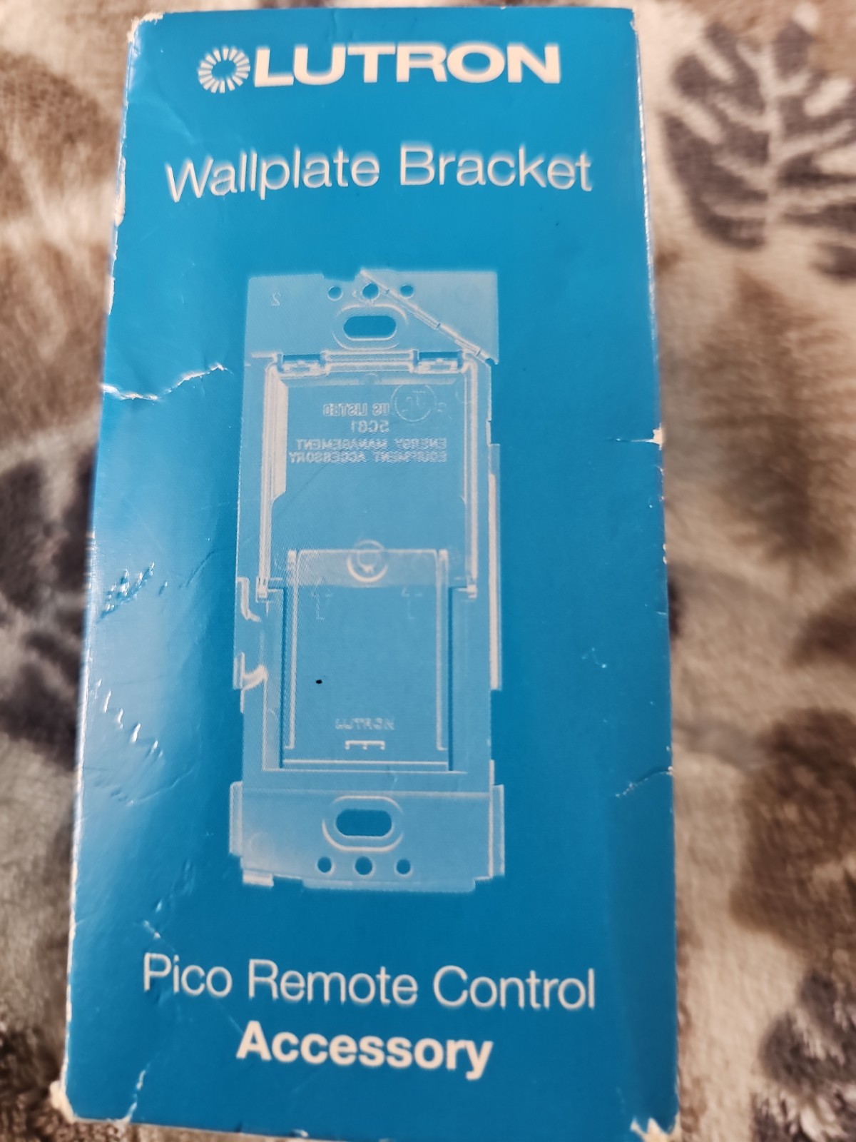 Lutron PICO-WBX-ADAPT Pico Wallplate Bracket. Lot Of Two Devices. New