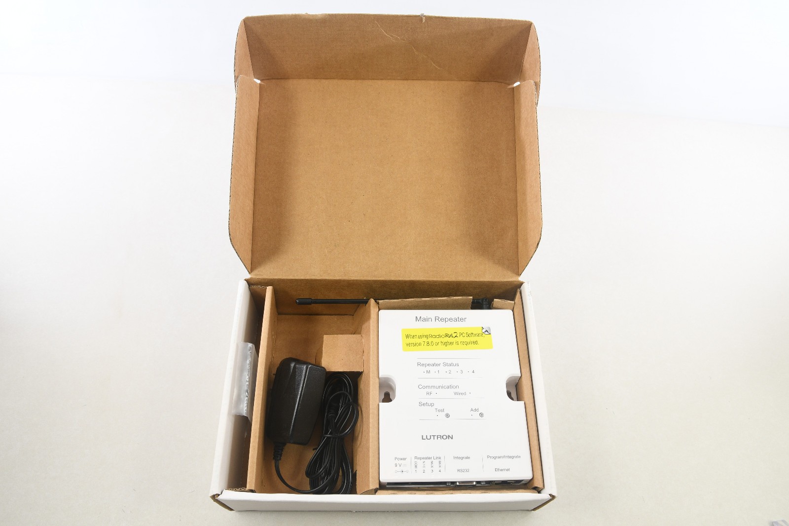QSYC4-MAIN-REP, LUTRON SIVOIA QS WIRELESS REPEATER, POWER SUPPLY INCLUDED