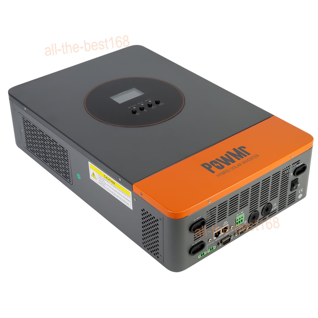 6500W 48V Split Phase Solar Inverter 140A MPPT 120/240V Parallel Ready