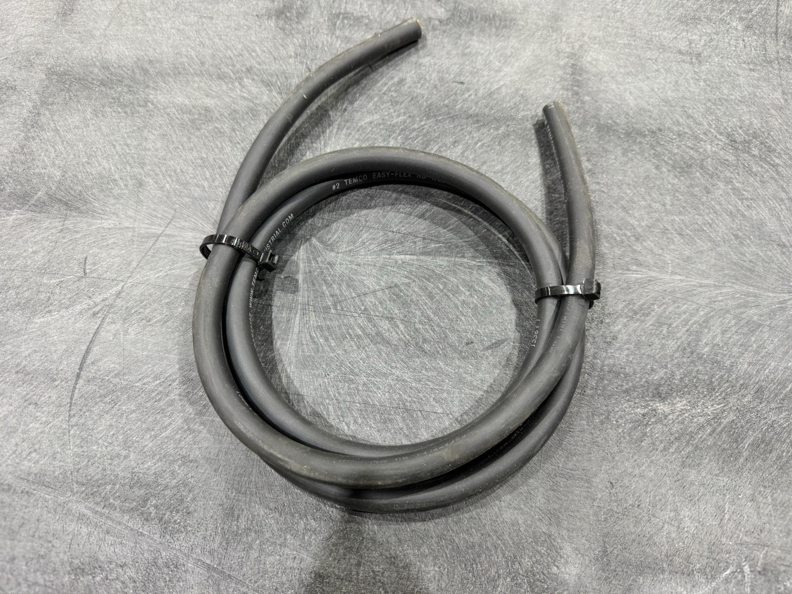 TEMCo #2 BLACK 5ft Gauge AWG Welding Cable Car Battery Flexible Copper Wire USA