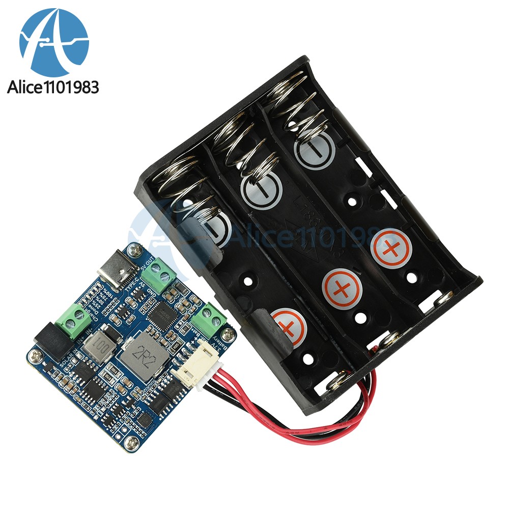 6-24V Solar Panel Power Management Module 5V 3A Supports MPPT, PD QC FCP SFCP