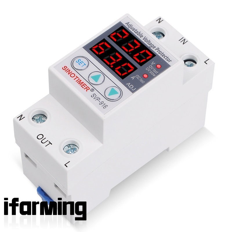 Over Voltage Protection Limit Current Dual Display Adjustable Voltage Monitoring