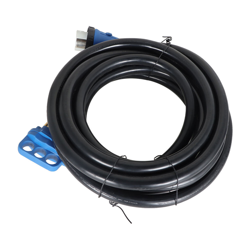 50 Amp Generator Cord 25FT + Power Inlet Box Waterproof Combo Kit ETL Listed