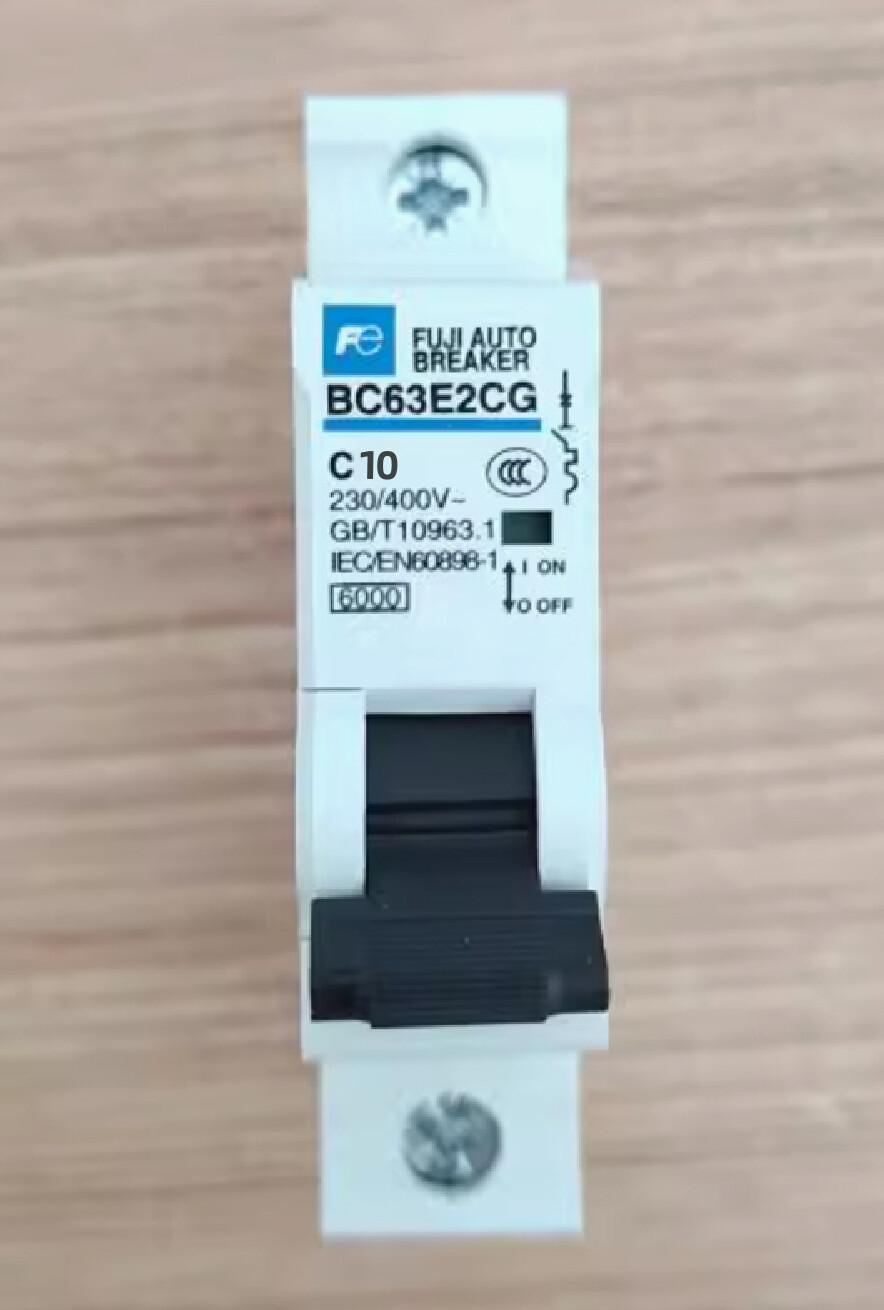 Fuji Electric Miniature Circuit Breaker MCB BC63E2CG-1P C10 10A