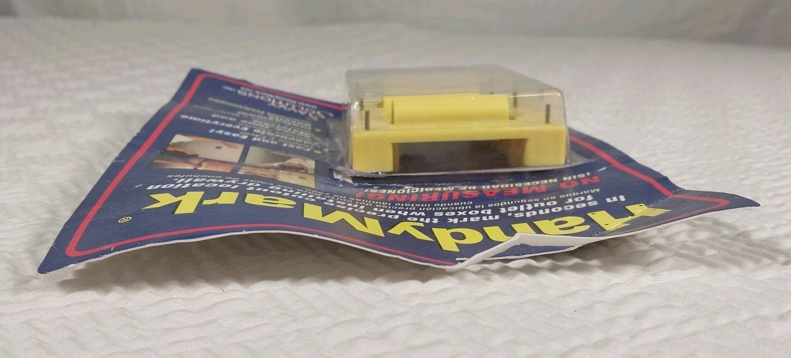 HandyMark Electrical Outlet Box Cutout Jig ABS Plastic Drywall Marking Tool USA