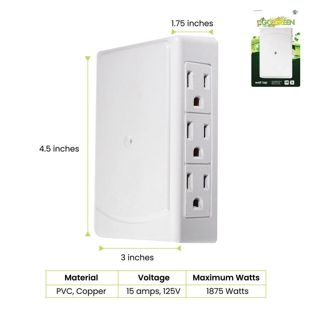 6-Outlet Side Mount Wall Tap