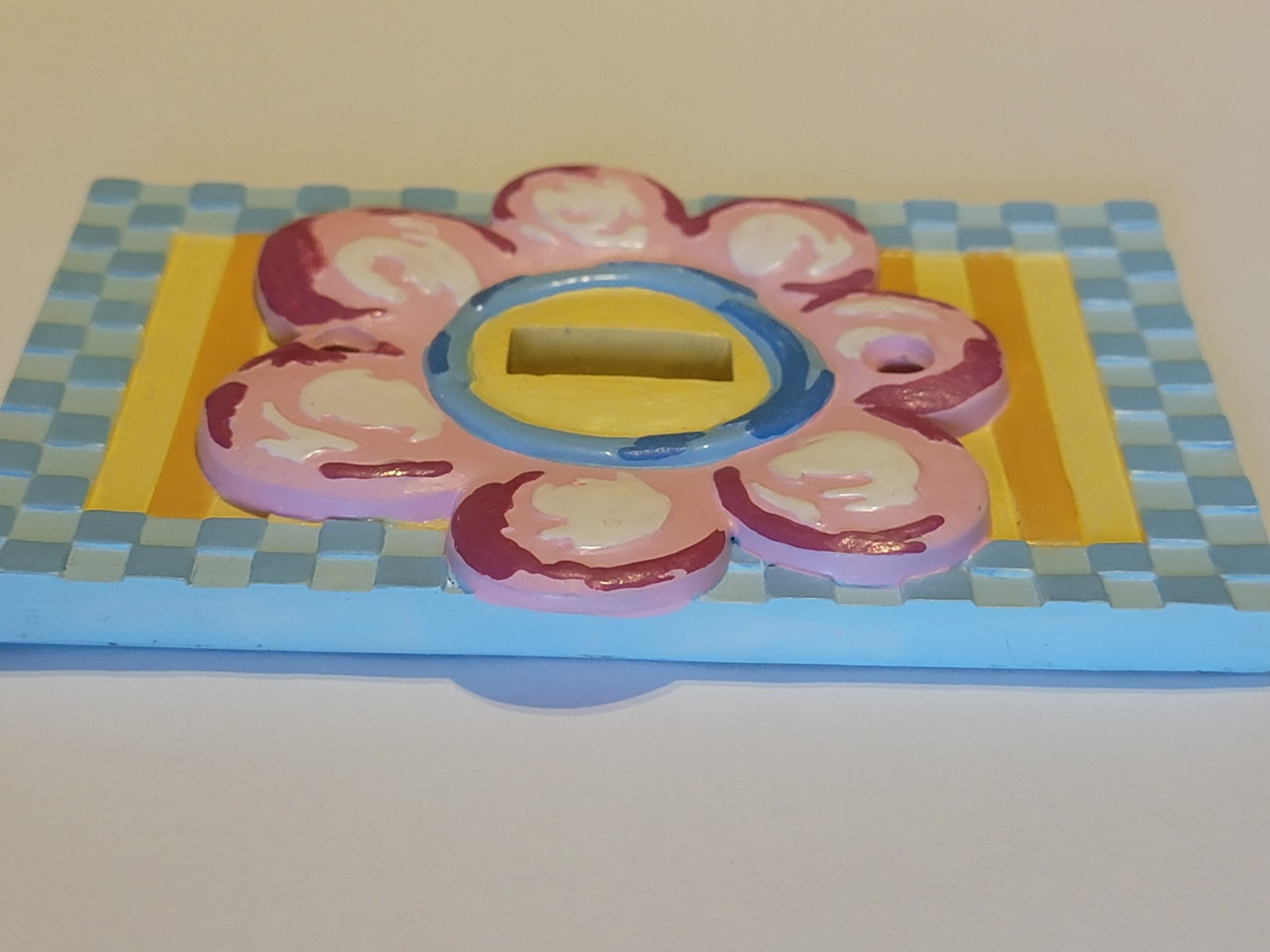 Light Switch Cover Flower Playroom Nursery Kids Decor Borders Unlimited 3D Resin