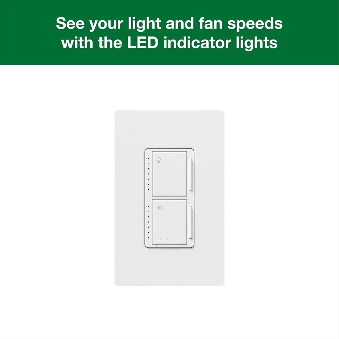 Lutron Smart Wall Switch | Modern Home Lighting Solution | Fast & Reliable