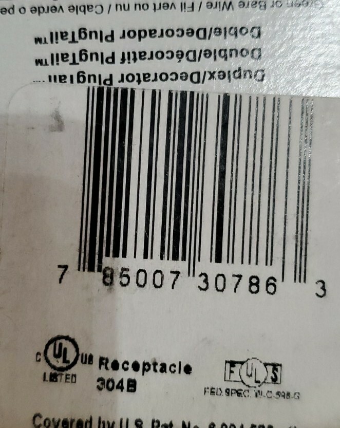 Legrand PT26252-W PlugTail Receptacle 15A 125V White LOT of 11