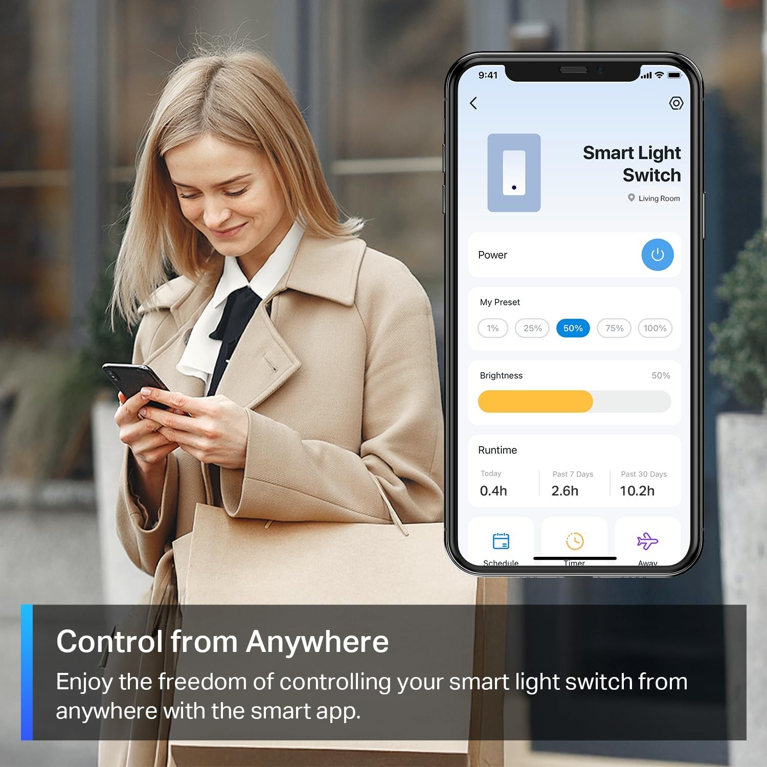 Smart Dimmer Switch – Voice Control for Siri, Alexa & Google Assistant, UL Certi