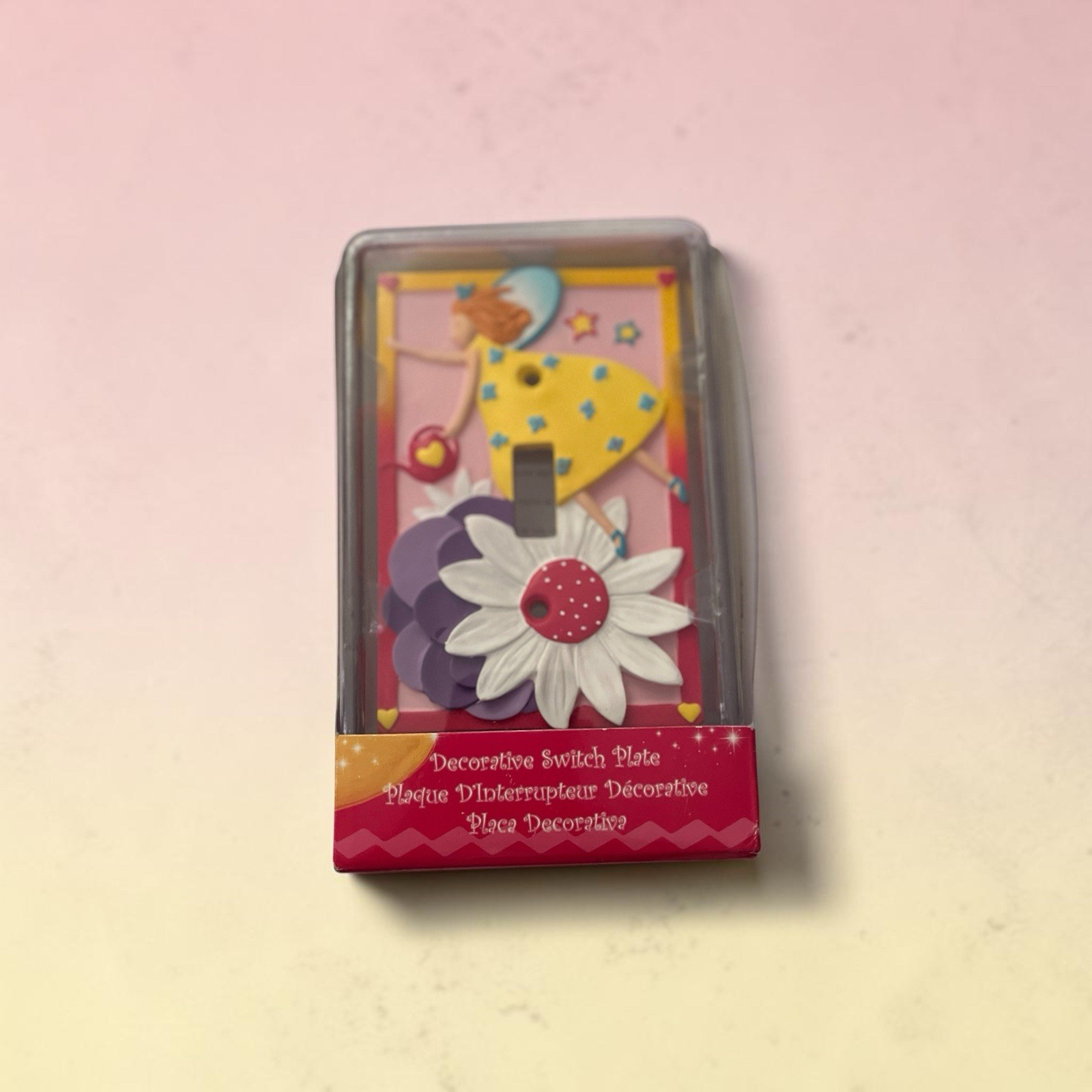 Borders Unlimited Decorative Light Switch Cover For Girls Room