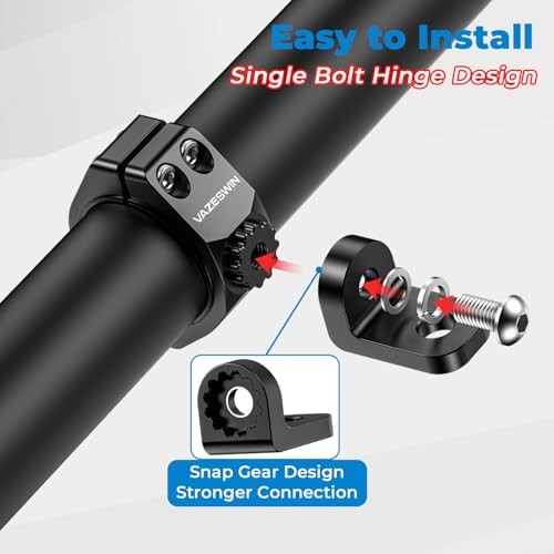 2PCS Thickened Whip Light Mounts for 1.5″/1.75″/1.85″/2″/2.1″ Rail |