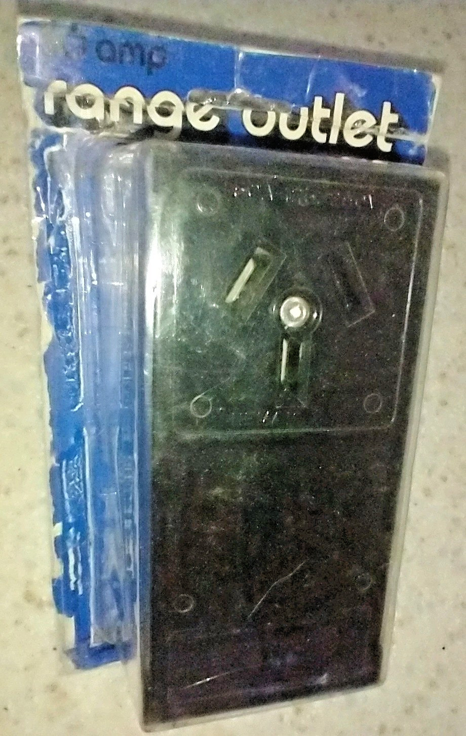 NEMA 10-50R Leviton Wall Receptacle 50A-125/250V Surface-Mount Range Outlet 3P3W
