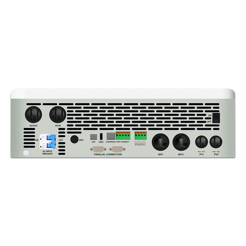 Easun 10KW Solar Hybrid Inverter 48V 120/240V Split Phase 200A MPPT Charge +wifi