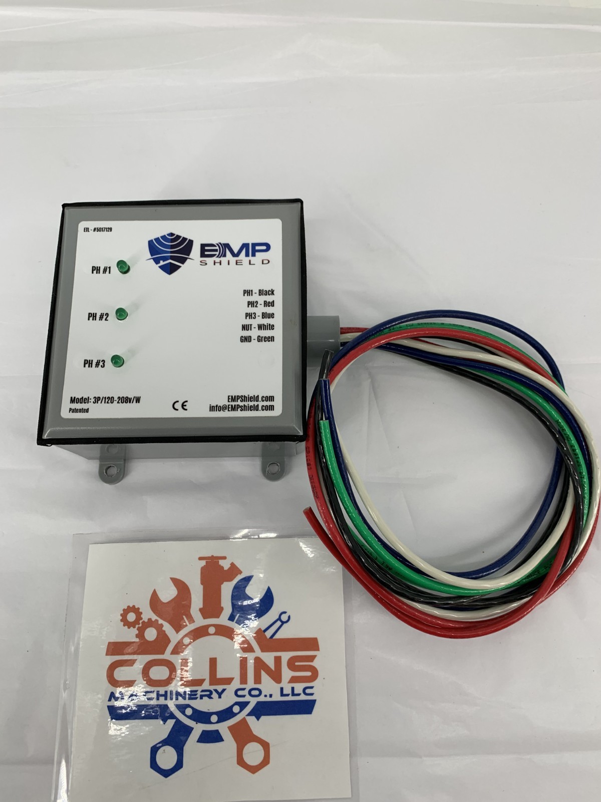 EMP Shield 3P-120-208-W 3PH Home EMP Lightning Protection Surge Defense Device