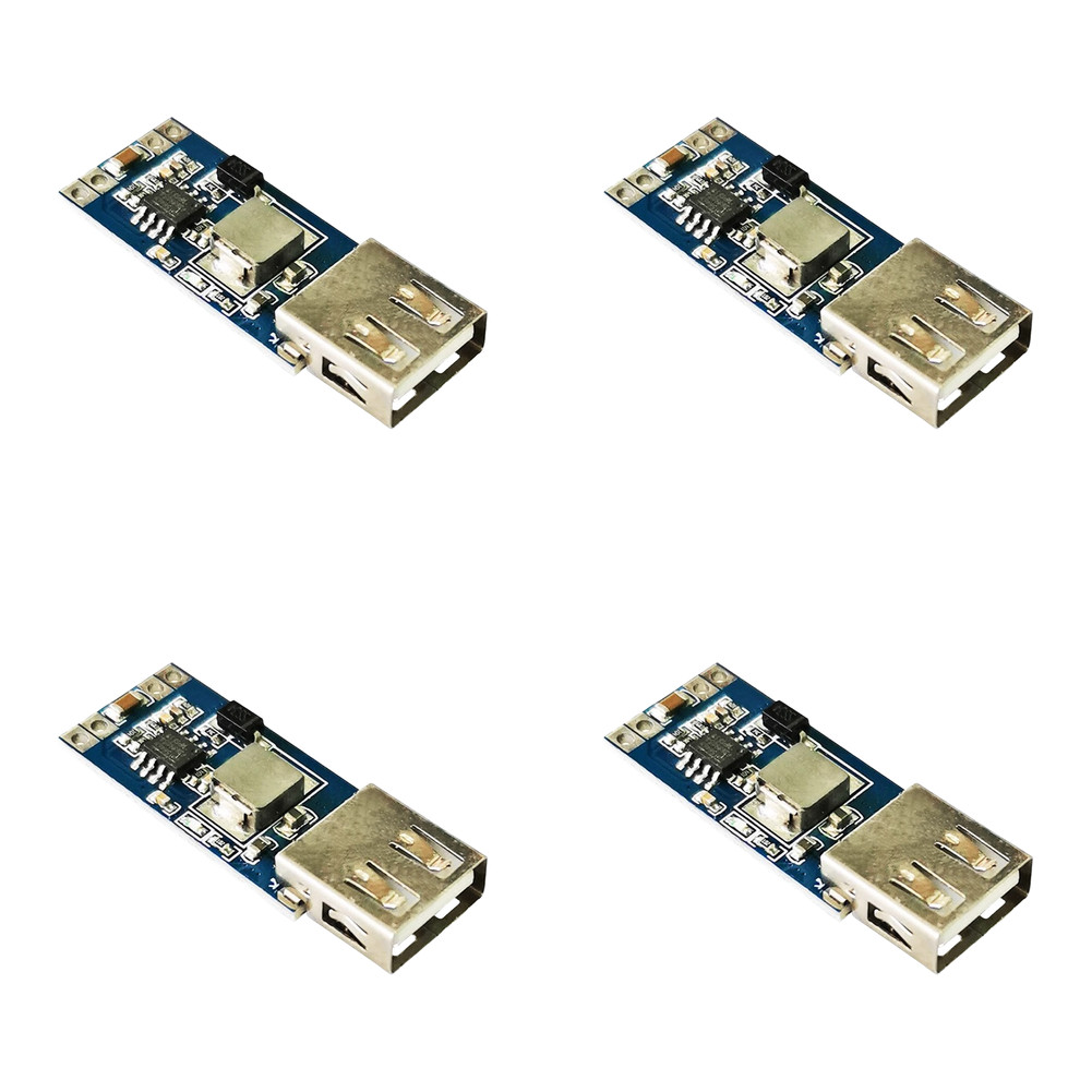 4PCS 5V 3A USB Power Supply PCB 7.5V-28V DC-DC Step Down Charging Module