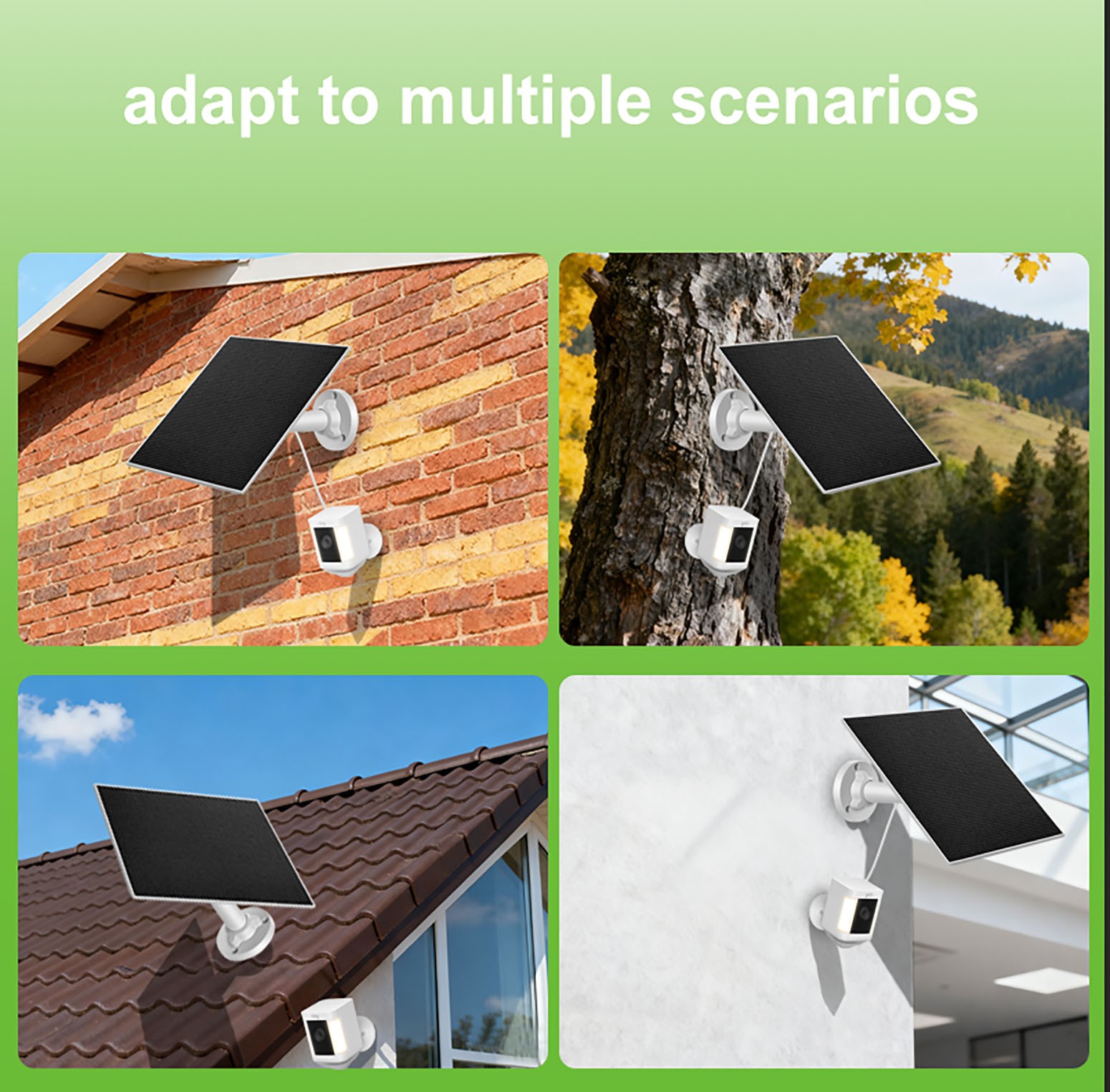 Ring Solar Panel for Ring Spotlight Cam/Stick Up Cam 3 (Watt)