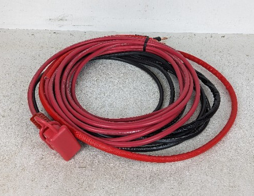 4AWG Battery Cable Anderson SB175 Connector 20′ Length 3/8″ Ring Terminals, New