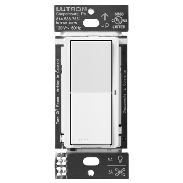Lutron Caseta Wireless Smart Light On/Off Switch White DVRF-5NS-WH New $99.99/EA