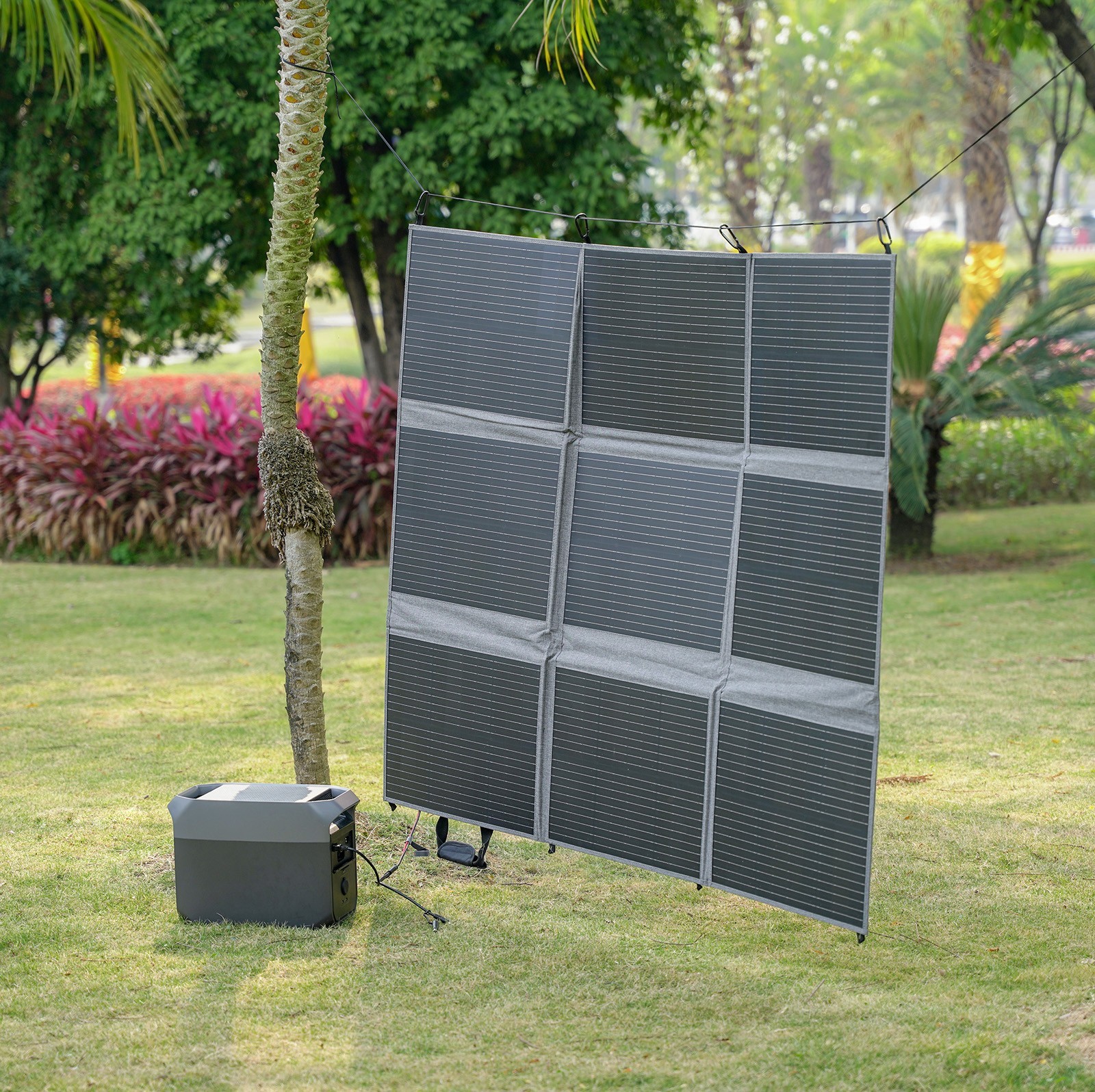 MHPOWOS 100W 200W 400W Foldable Solar Panel Charger for Jackery Explorer 1000
