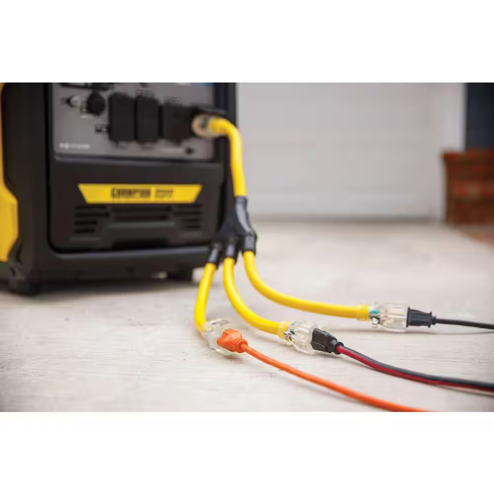 2 Ft 30-Amp 125-Volts Generator Extension Cord Adapter