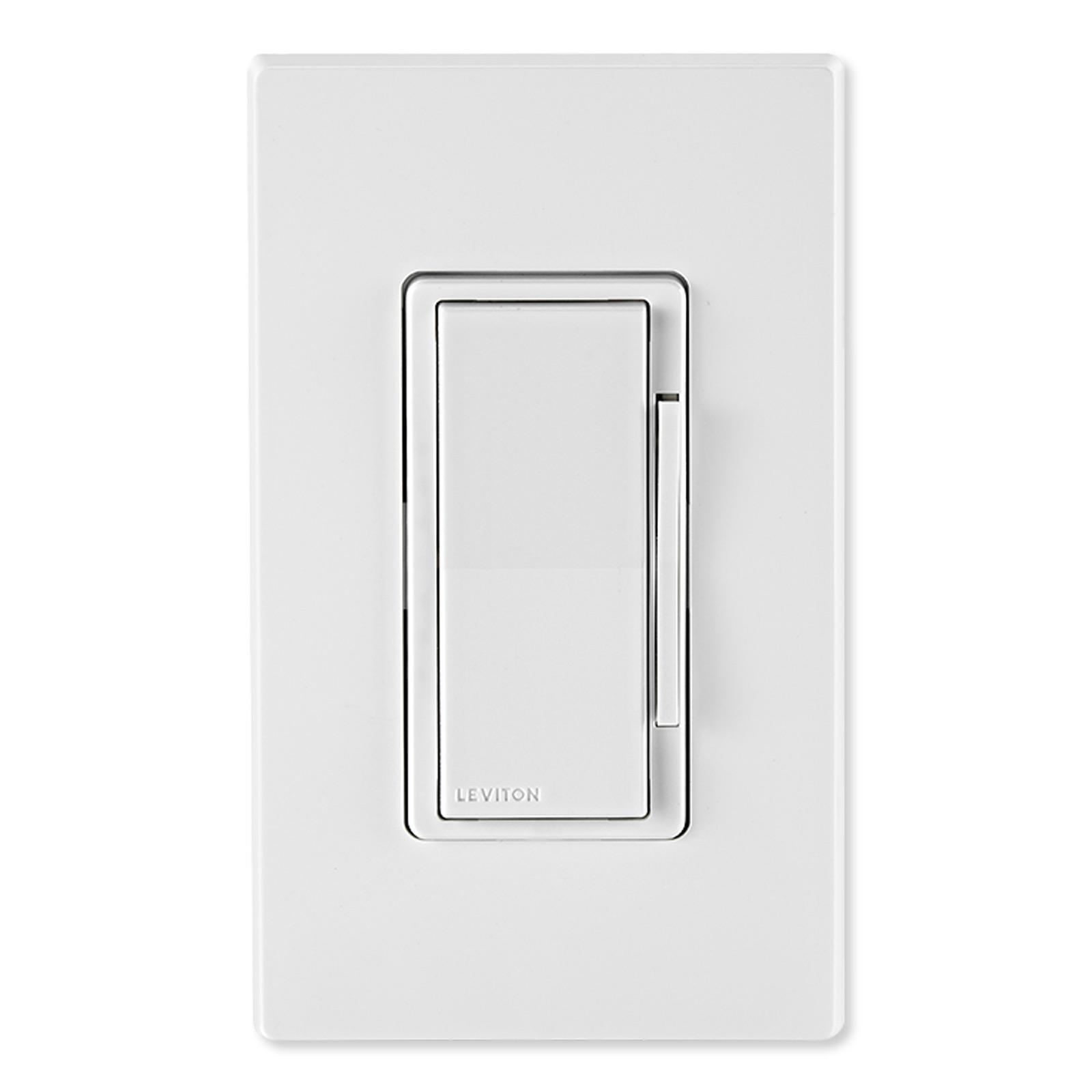 Leviton Decora Smart Z-Wave Plus v3 Smart Dimmer, 800 Series (ZW6HD-R02-1RW)