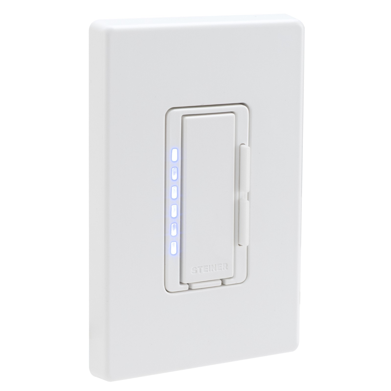 RecPro RV 12V DC Digital Dimmer Switch 10A Wall Mount Light Control Black/White