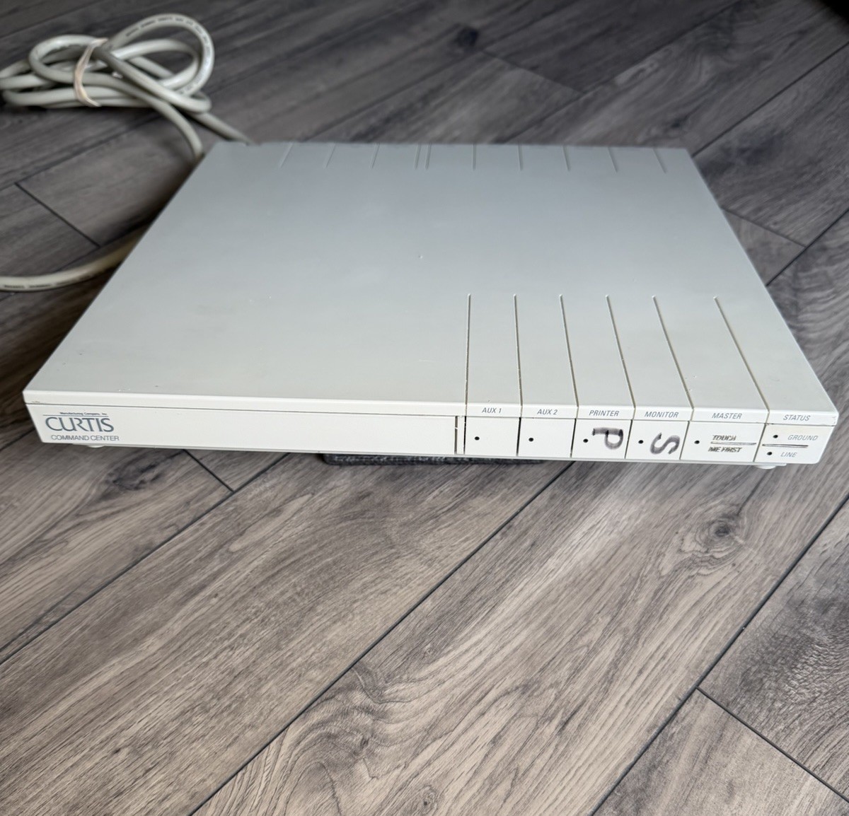 Curtis Command Center SPF-4 Surge Protector Power Conditioner 10A 125V Tested