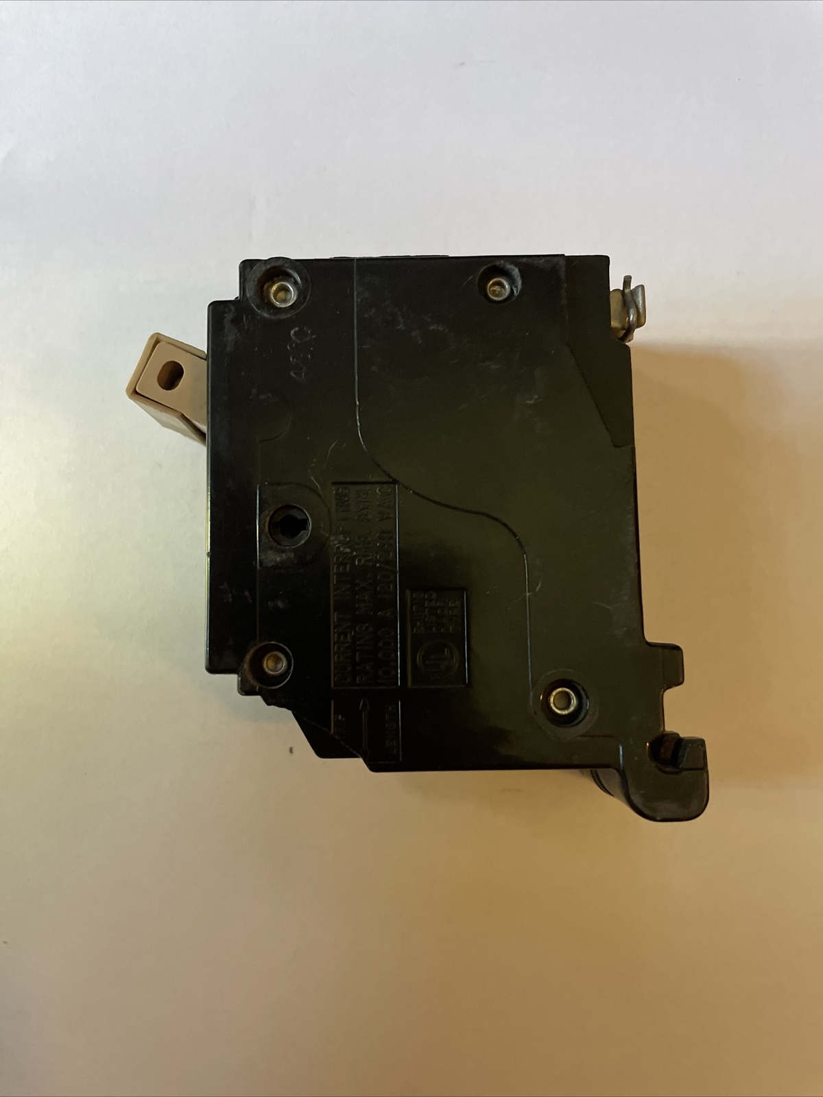 CUTLER HAMMER CH215 DOUBLE POLE CIRCUIT BREAKER TESTED SMALL CHIP SWITCH