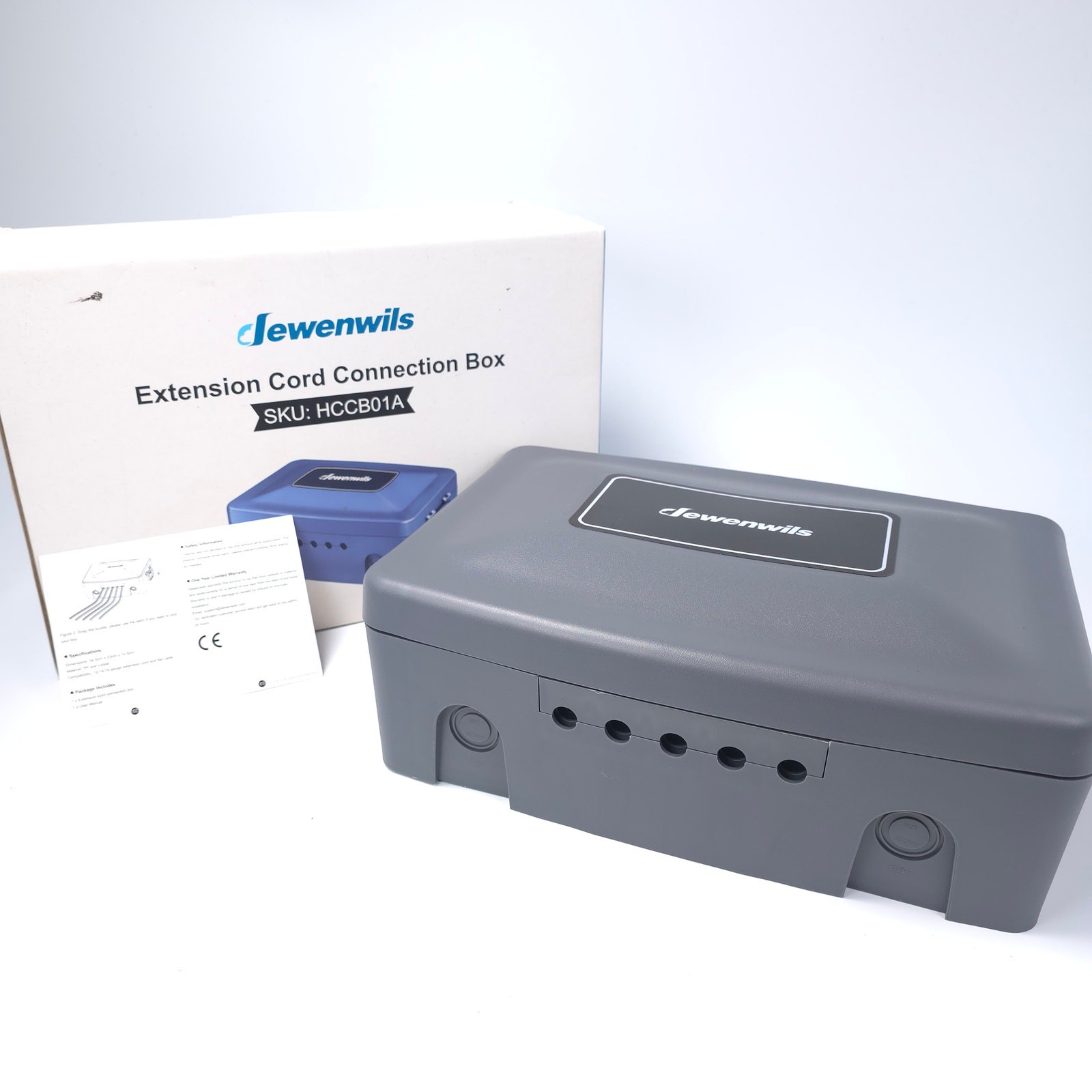 Dewenwillis Extension Connection Box HCCB01A Waterproof IP54