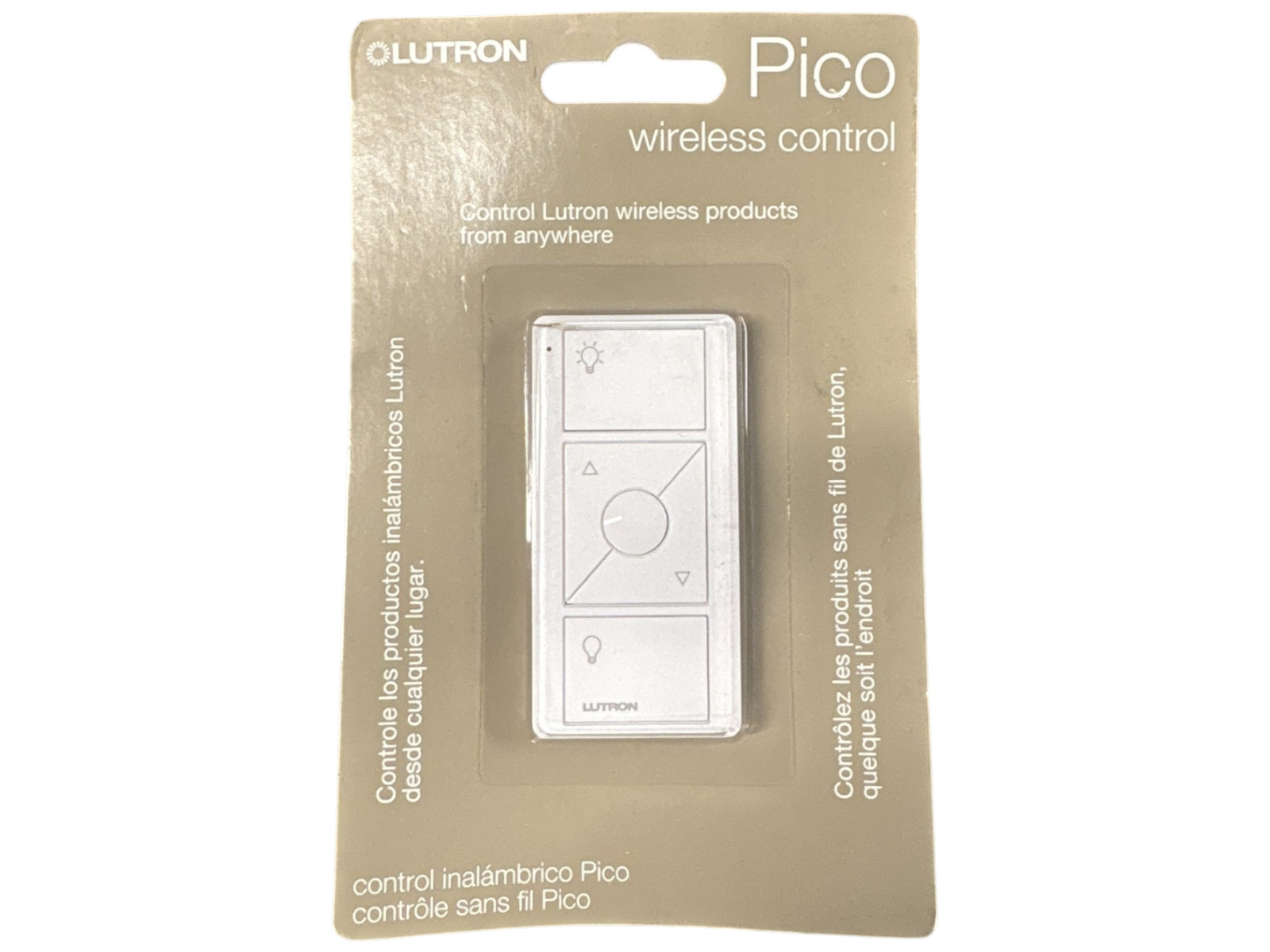 Lutron Pico Wireless Control PJ2-3BRL-GWH-L01 White