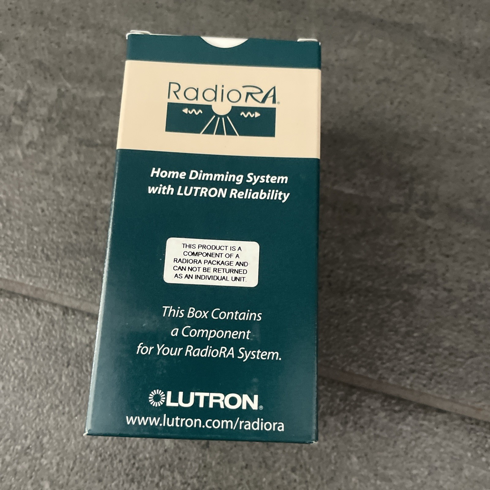 RALV-600LM-WH RadioRA/Lutron Multi-Location Dimmer 600VA/450W, White