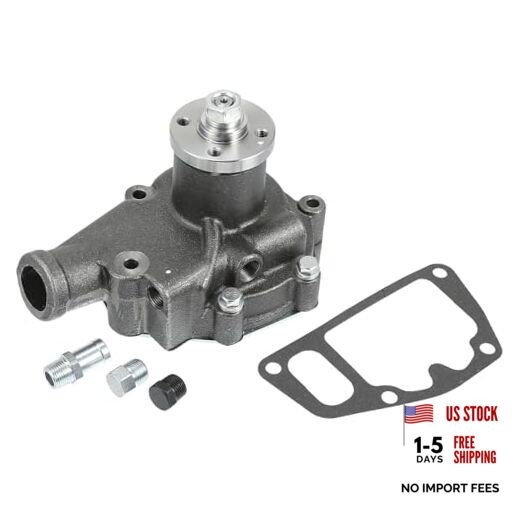 Water Pump Kit Compatible for Mitsubishi 4DR5 4DR-5 Engine, Durable Metal Deep