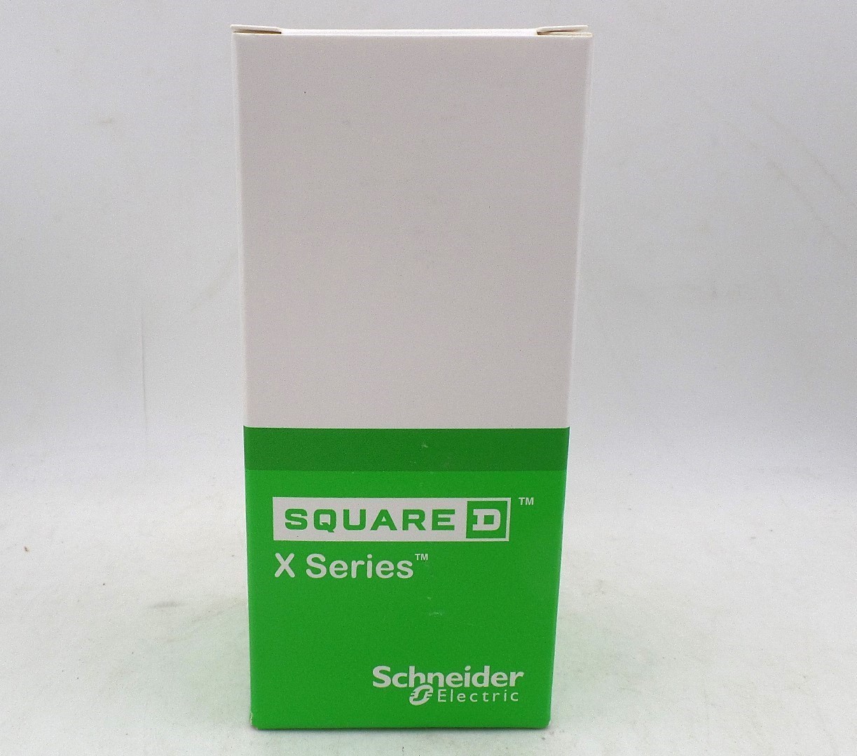 SQUARE D SQR51101WH X SERIES 15A 125V TAMPER-R GFCI DUPLEX DECORATOR MATTE WHITE