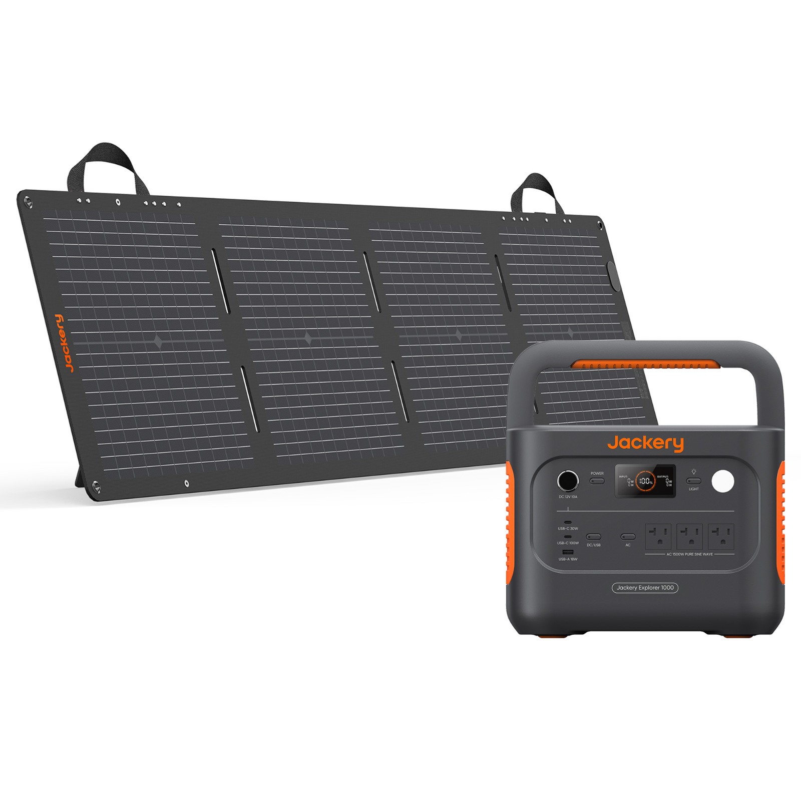 jackery E1000V2 + 1*SolarSaga 100