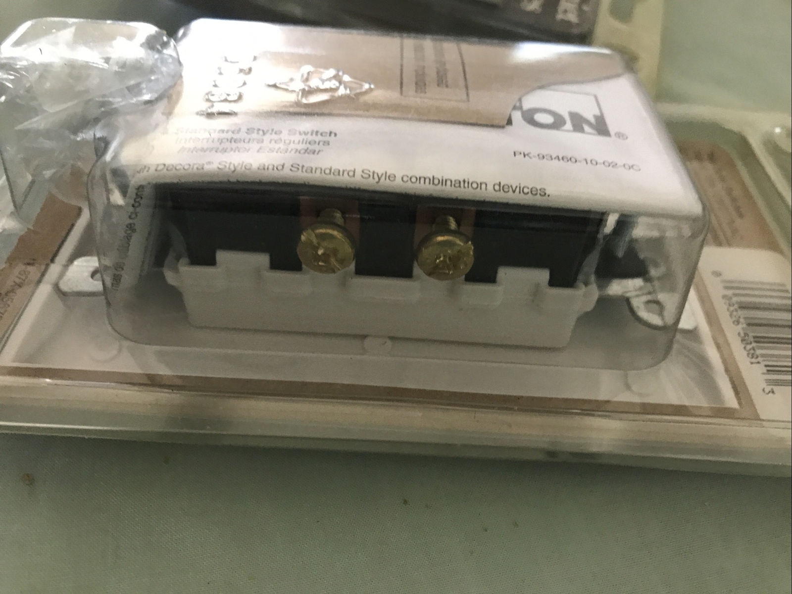 Double Single Pole Switches W/cover Quiet