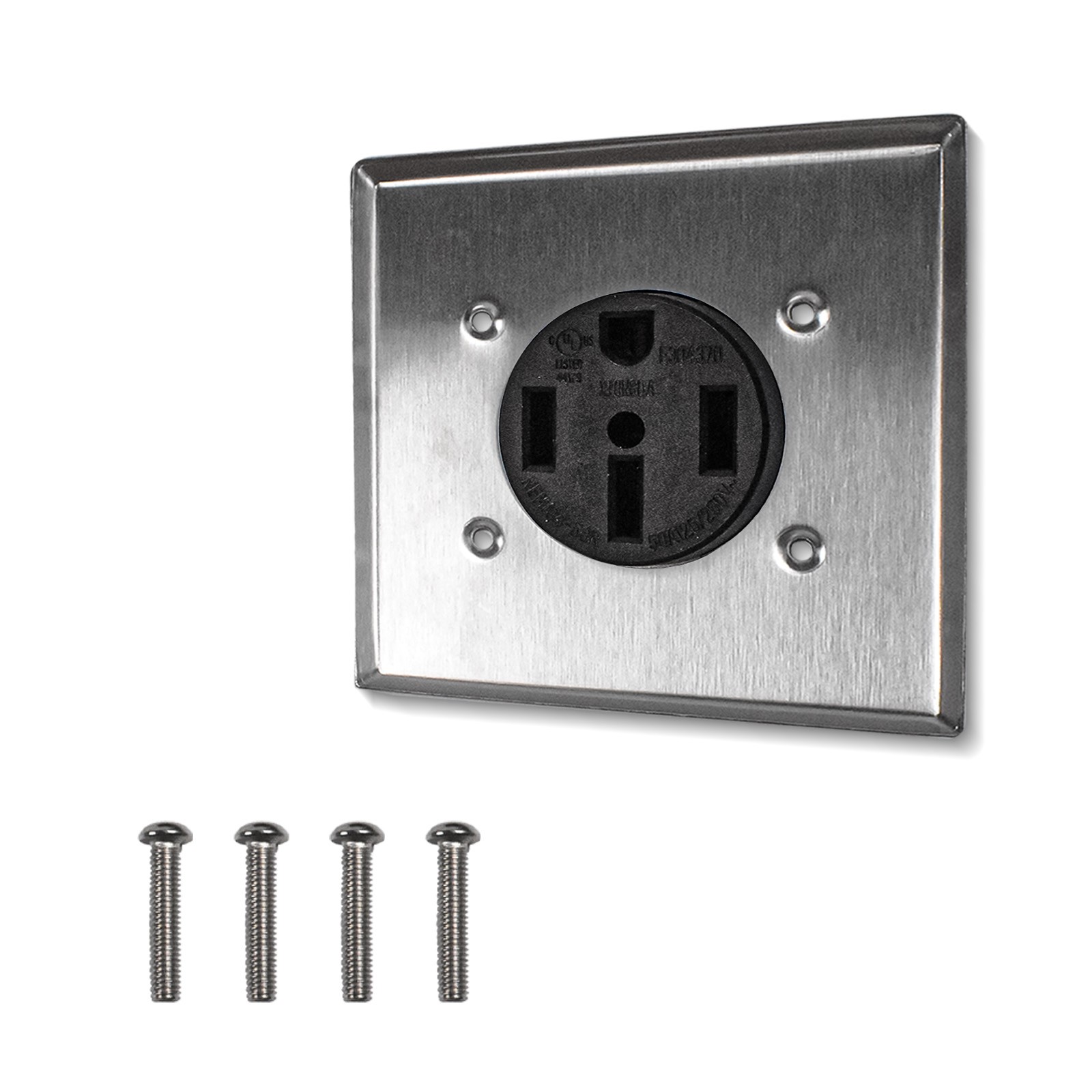 50 Amp 14-50R Flush Mount Outlet For EV & RV