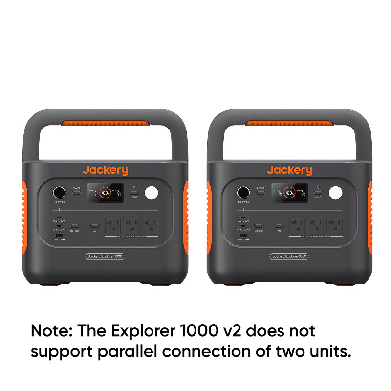 Jackery Explorer 1000 v2 Portable Power Station – 1070Wh | 1500W Output