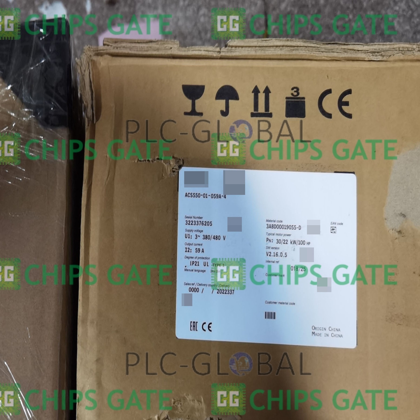 1PC New ABB ACS550-01-059A-4 With 1 Year Warranty Fast Shipping