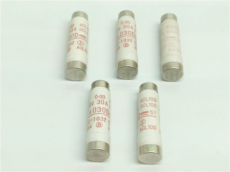 Lot 5pcs BLA030D C-30 600V 30A Fuse 30 Days Warranty Expedited Shipping