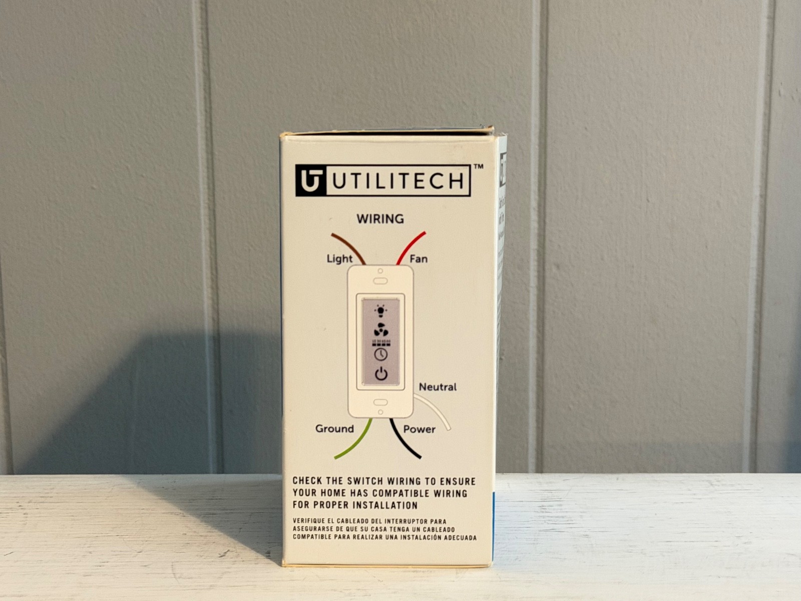 Utilitech Bath Fan Control Switch With Timer Wall Mounted LCD #4984546 FAST SHIP