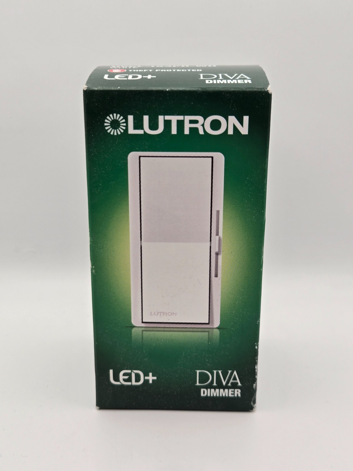 Lutron DVCL-153P-IV Diva Dimmable CFL/LED Dimmer Ivory 120V ~60Hz