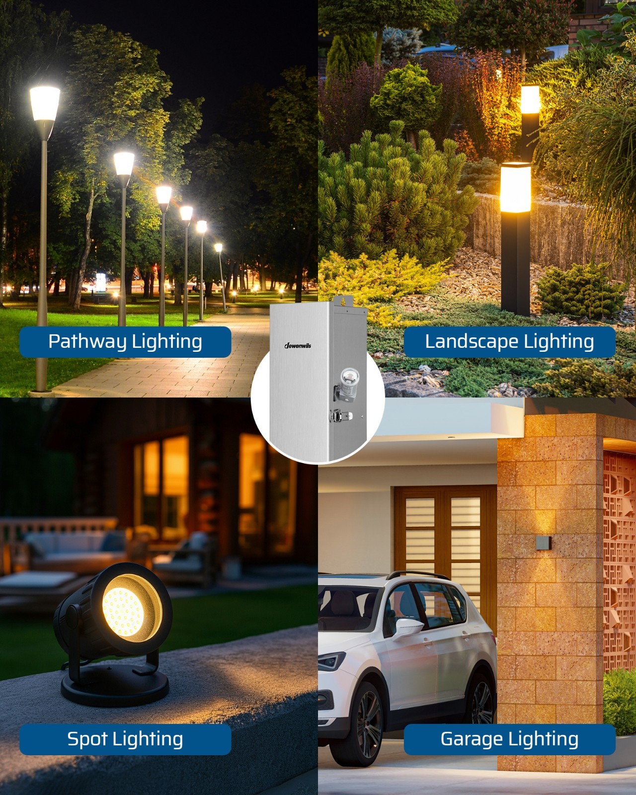 DEWENWILS Dusk to Dawn Sensor, Photocell Light Control for Outdoor Transformer